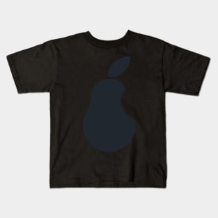 Iconic Pear Brand Dark Yellow Kids T-Shirt